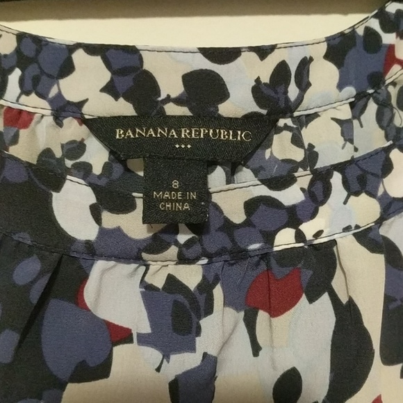 ⭐ Banana Republic Floral Pocket Dress - Picture 4 of 8